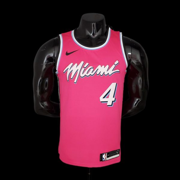 Maillot miami heat 4 oladipo nba basket