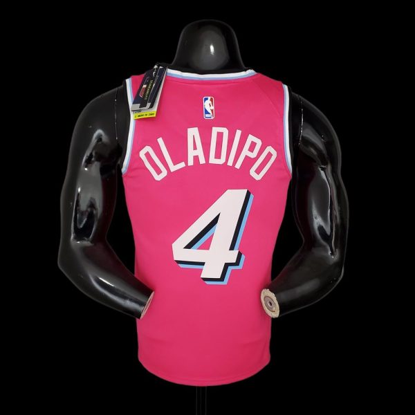 Maillot miami heat 4 oladipo nba basket