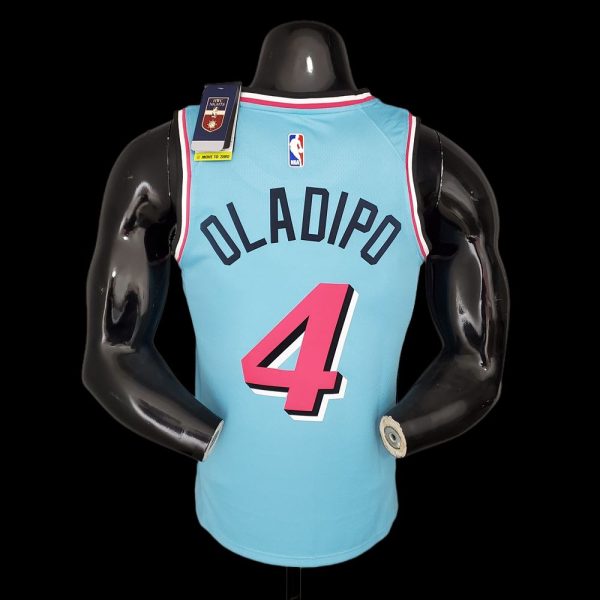 Maillot miami heat 4 oladipo nba basket