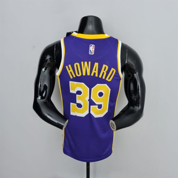 Maillot los angeles lakers 39 howard nba basket