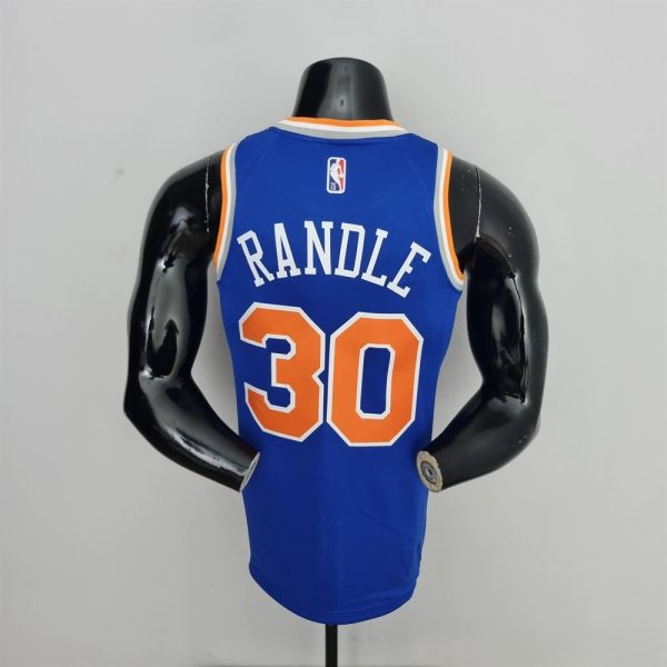 Maillot new york knicks 30 randle nba basket