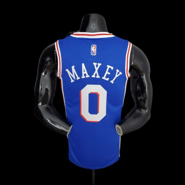 Maillot philadelphia 76ers 0 maxey nba basket