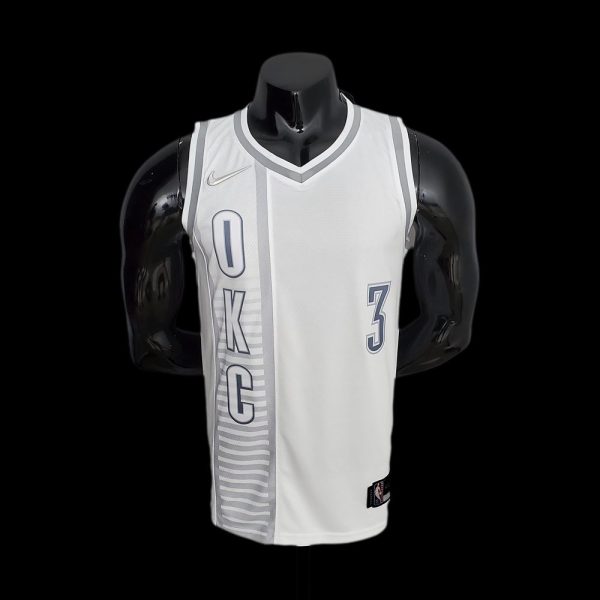 Maillot oklahoma city thunder 3 paul nba basket