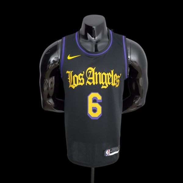 Maillot  los angeles lakers 6 james nba basket