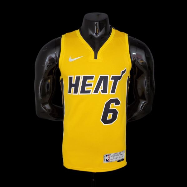 Maillot miami heat 6 james nba basket