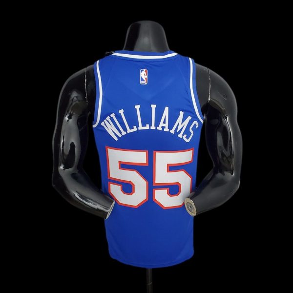 Maillot sacramento kings 55 williams basket nba