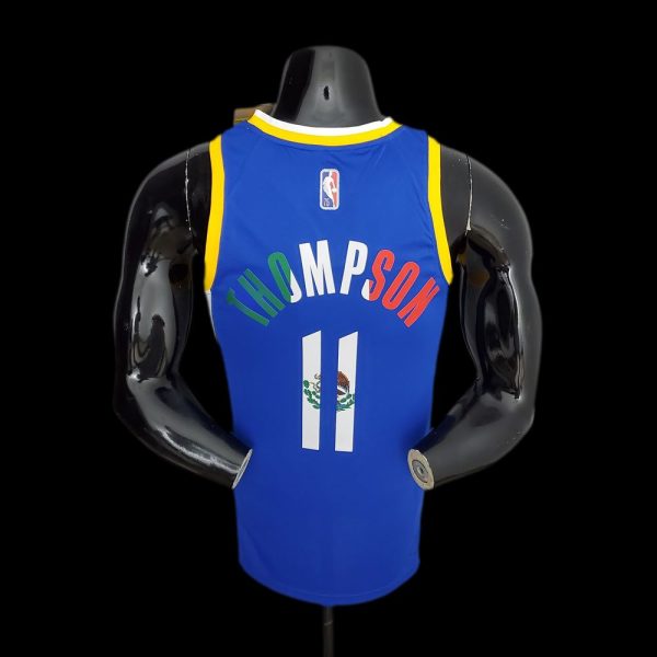 Maillot golden state warriors 11 thompson  nba basket