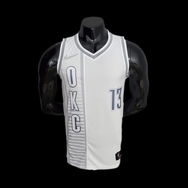 Maillot oklahoma city thunder 13 george nba basket