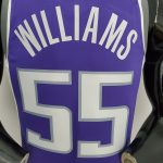 Maillot Sacramento Kings 55 Williams NBA Basket