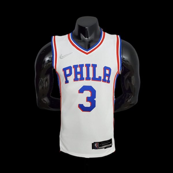 Maillot philadelphia 76ers 3 iverson nba basket