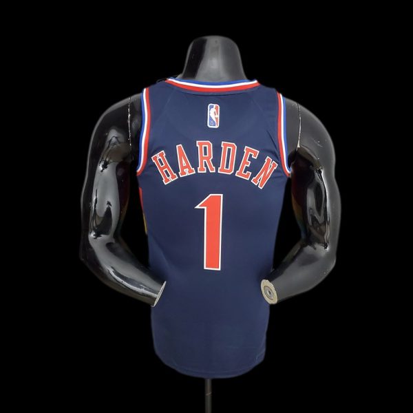 Maillot philadelphia 76ers 1 harden basket nba