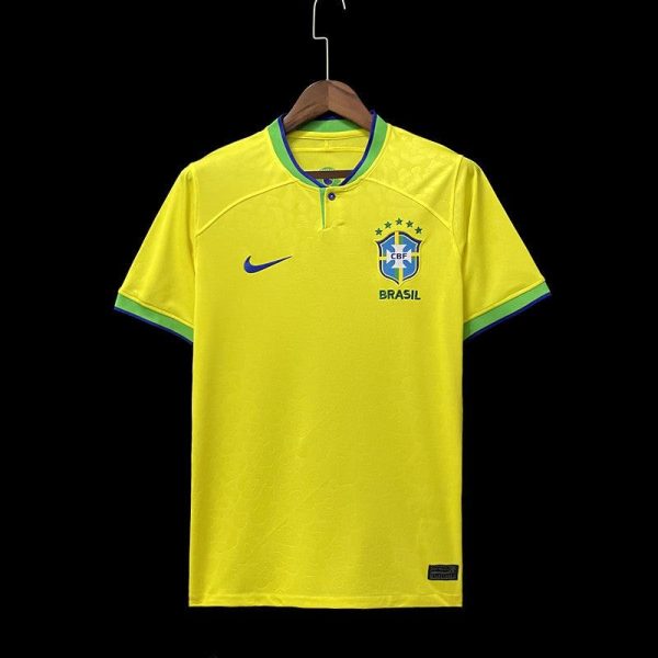 Brésil maillot domicile 2022/23 coupe du monde