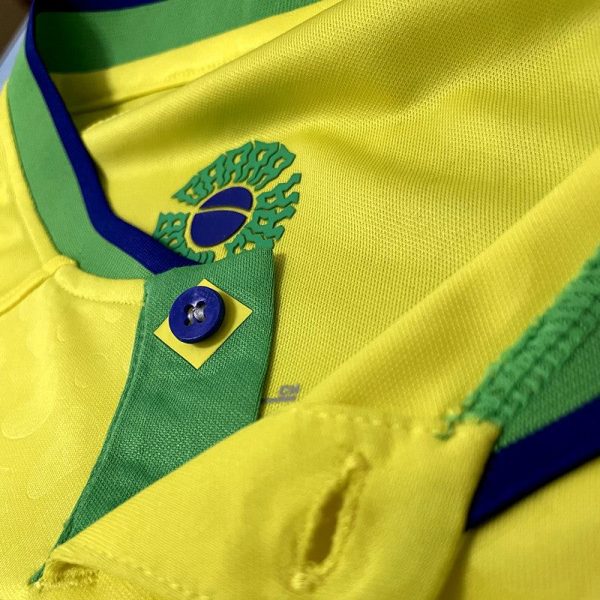 Brésil maillot domicile 2022/23 coupe du monde