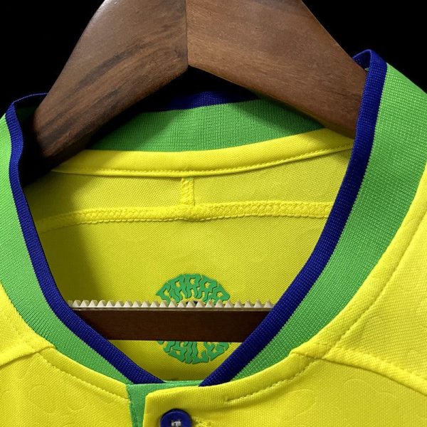 Brésil maillot domicile 2022/23 coupe du monde