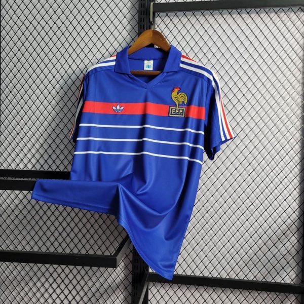 Équipe de france maillot retro 1984 1986