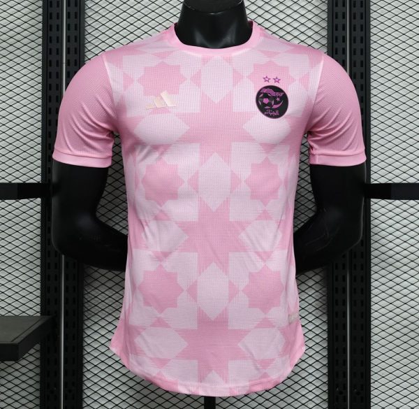 Algeria pink concept football jersey 2023 2024