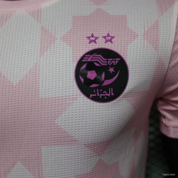 Algeria pink concept football jersey 2023 2024