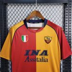 AS Roma Maillot Retro 2001 2002