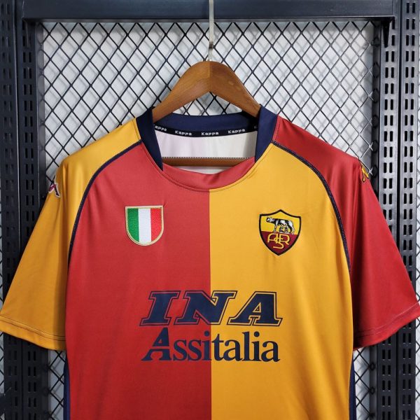 As roma maillot retro 2001 2002