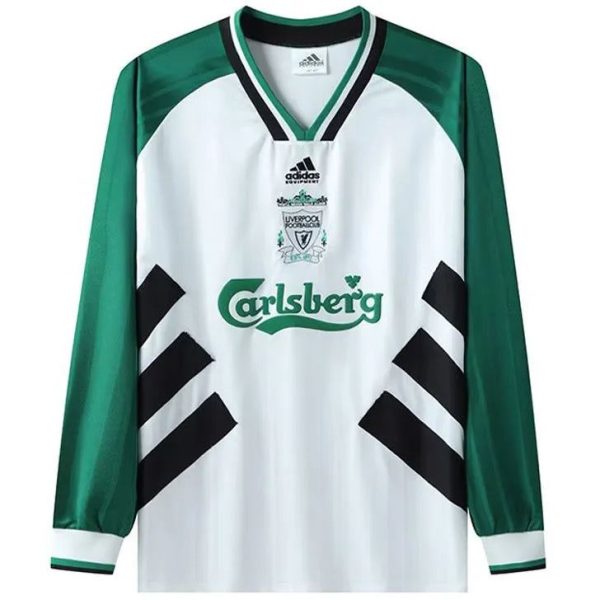 Liverpool maillot retro 1993 1995 manches longues