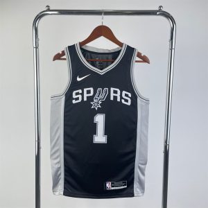 Maillot San Antonio Spurs 1 WEMBANYAMA NBA Basket