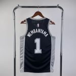 Maillot San Antonio Spurs 1 WEMBANYAMA NBA Basket