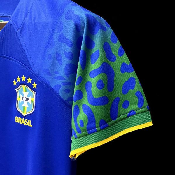 Brésil maillot extérieur 2022/23 coupe du monde