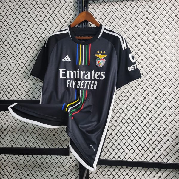 Benfica maillot extérieur noir 2023 2024