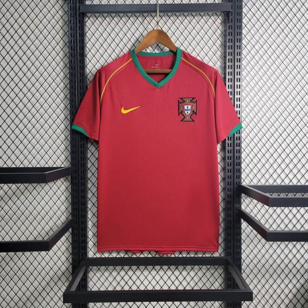 Portugal maillot foot retro 2006 domicile ronaldo