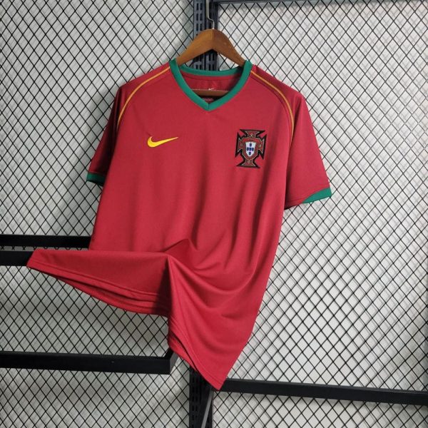 Portugal maillot foot retro 2006 domicile ronaldo