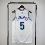 Maillot Minnesota Timberwolves EDWARDS 5 NBA Basket 2023 2024