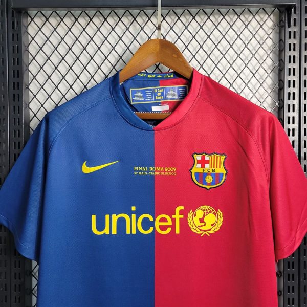 Maillot retro fc barcelone 2008 2009