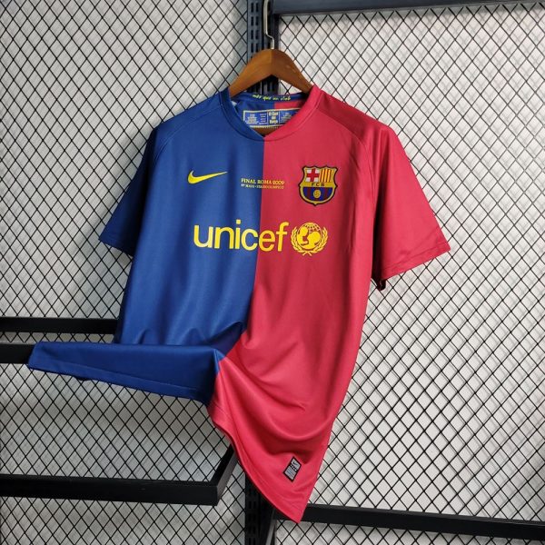 Maillot retro fc barcelone 2008 2009