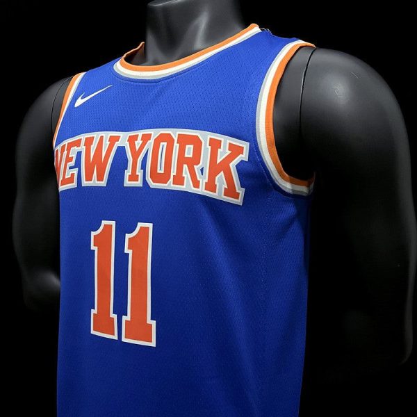 Maillot new york knicks 11 brunson nba basket