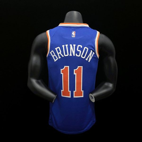 Maillot new york knicks 11 brunson nba basket