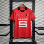 Rennes maillot domicile 2023 2024 Stades Rennais