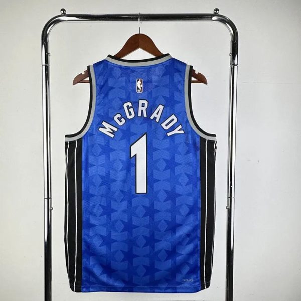 Maillot orland magic mcgrady 1 nba basket 2023 2024