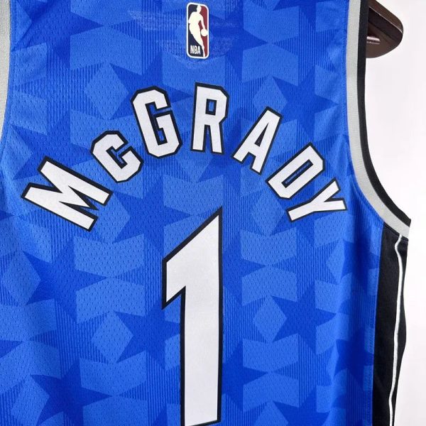 Maillot orland magic mcgrady 1 nba basket 2023 2024