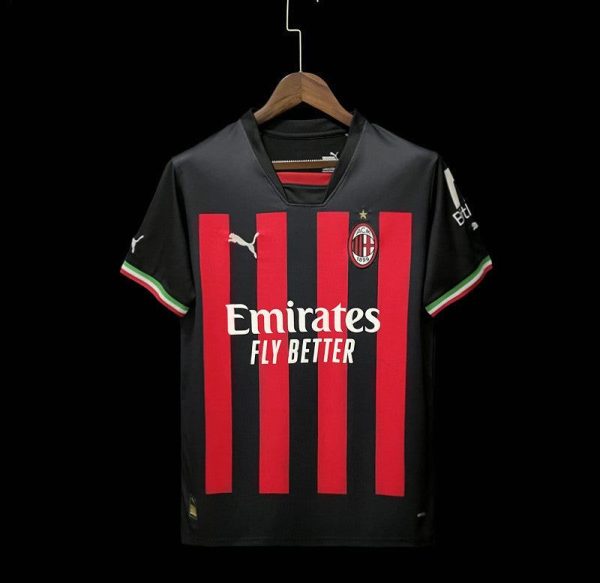 Ac milan maillot domicile 2022/23