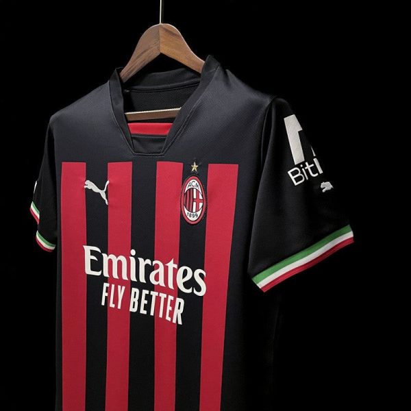 Ac milan maillot domicile 2022/23