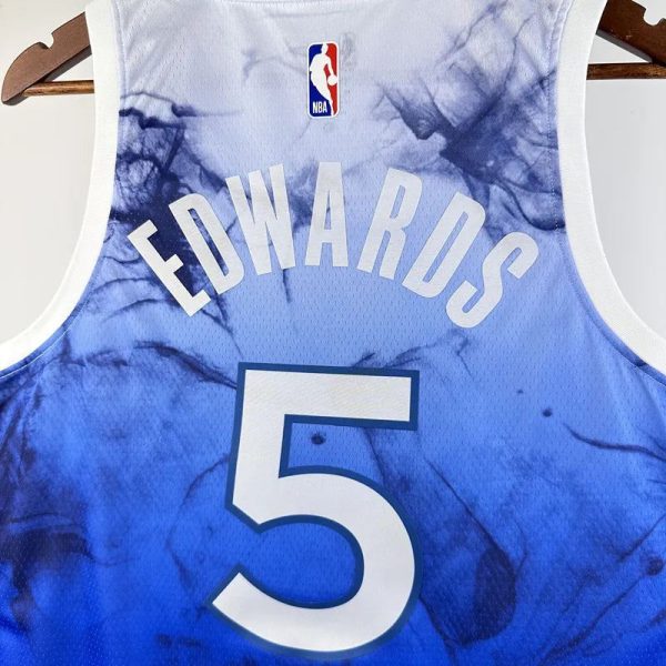 Maillot minnesota edwars 5 towns nba basket