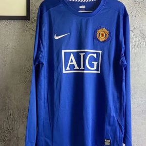 Manchester United Retro 2007 2008 Manche Longue