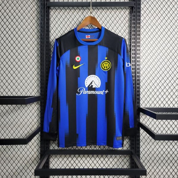 Inter milan maillot 2023 2024 manches longues