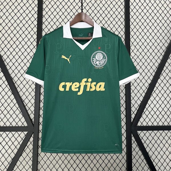 Palmeiras maillot domicile 2024 2025 sans sponsor