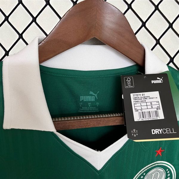 Palmeiras maillot domicile 2024 2025 sans sponsor