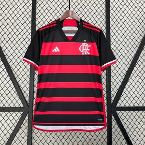 Flamengo maillot domicile 2024 2025 Sans Sponsor