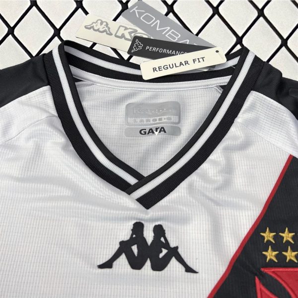 Vasco de gama maillot extérieur 2024 2025 sans sponsor