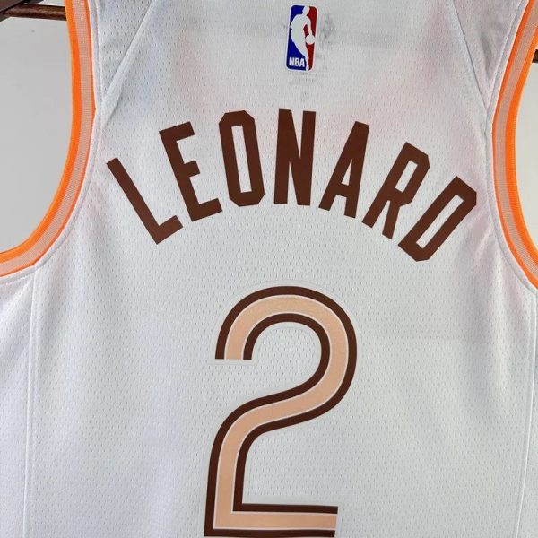 Maillot san antonio spurs 2 leonard nba basket