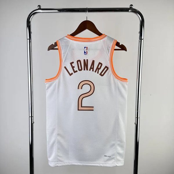 Maillot san antonio spurs 2 leonard nba basket