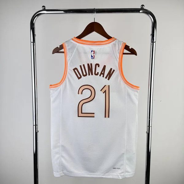 Maillot san antonio spurs 21 duncan nba basket